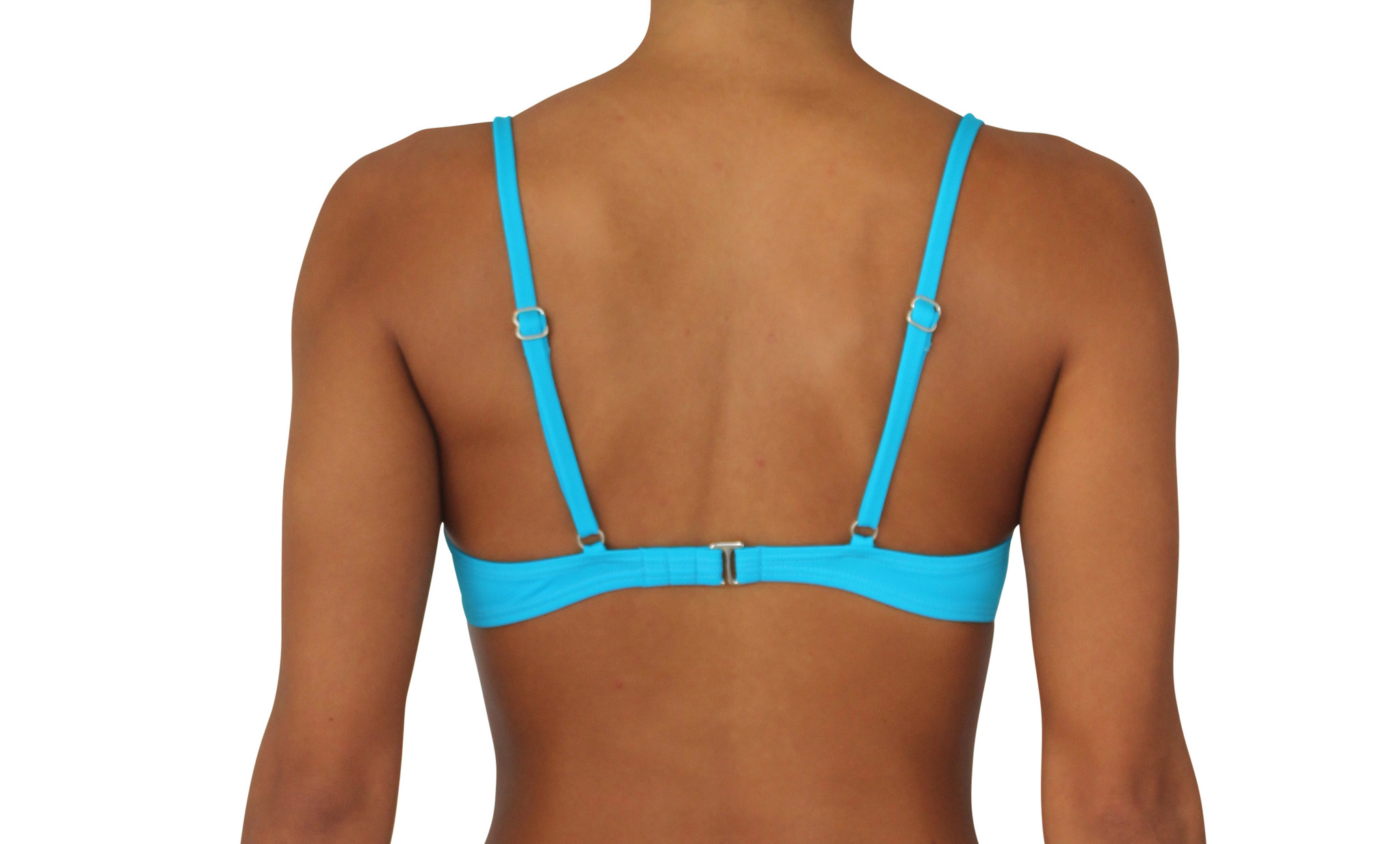 Pualani Bra Top Electric Blue Solid