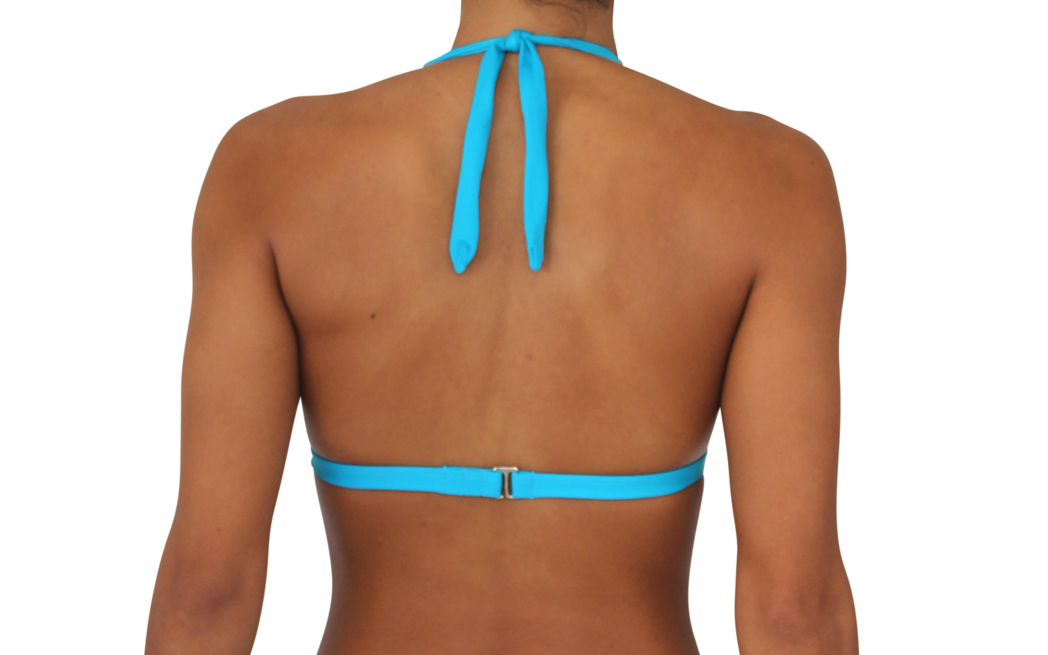 Pualani Halter Electric Blue Solid