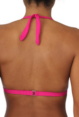 Pualani Halter Fuschia Solid