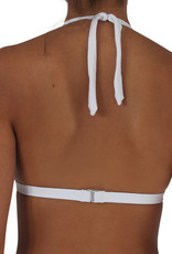 Pualani Halter White Solid