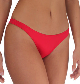 Pualani Skimpy Scrunch Rio Red Solid