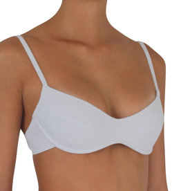 Pualani Bra Top White Solid