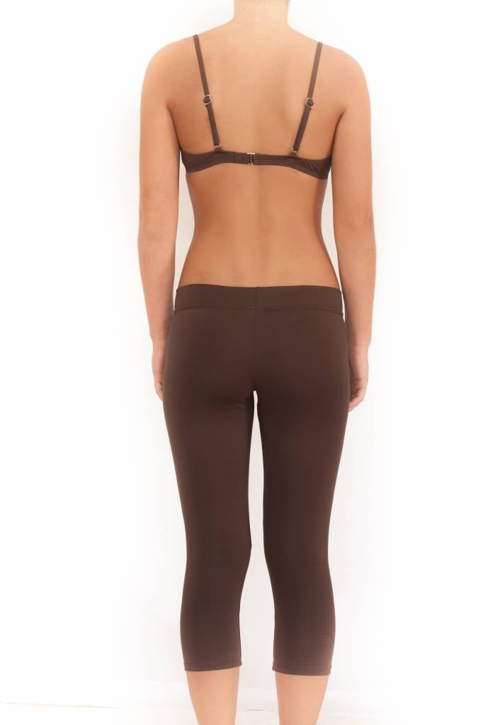 Pualani Surf Capri Chocolate Solid