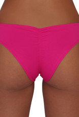 Pualani Scrunch Bootie Fuschia Solid