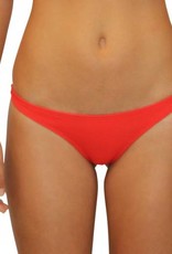 Pualani Skimpy Scrunch Rio Orange Solid