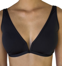 Pualani V-Wire Top Black Solid