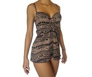 Underwire Tankini Black – Pualani Hawaii Beachwear