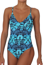 Pualani Sport One Piece Blue Lagoon