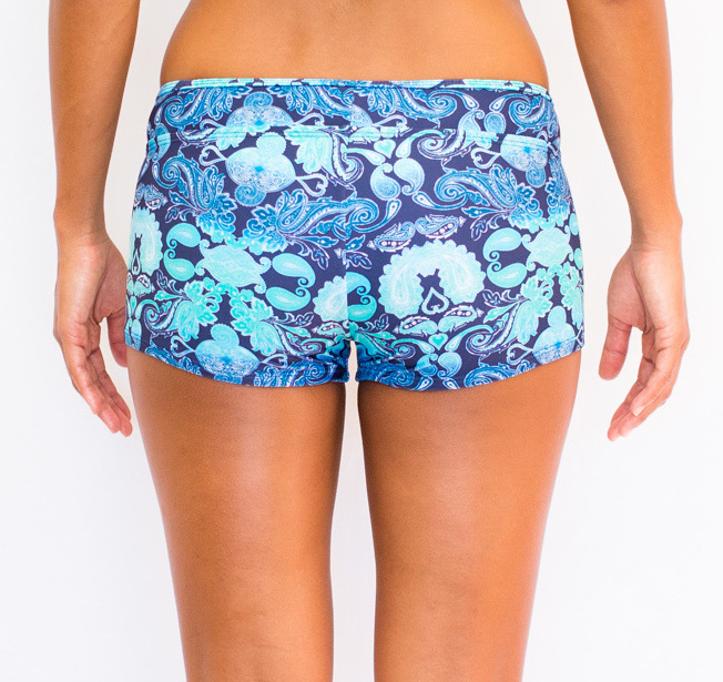 Pualani Hot Pant Blue Lagoon