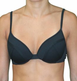 Pualani Demi Underwire Black Solid