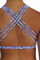 Pualani Reversible Fitness Surf Top Waves