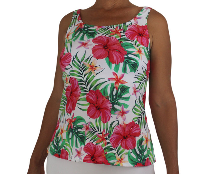 Pualani Scoop Tankini Tahiti