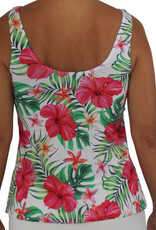 Pualani Scoop Tankini Tahiti