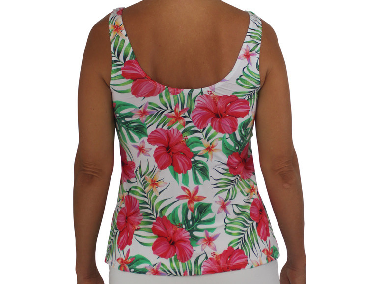 Pualani Scoop Tankini Tahiti