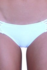 Pualani Skimpy Love With Braided Sides White Solid