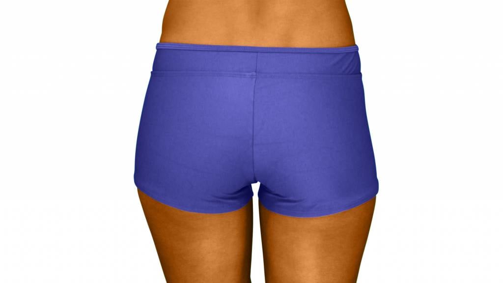 Pualani Hot Pant Blue Violet Solid