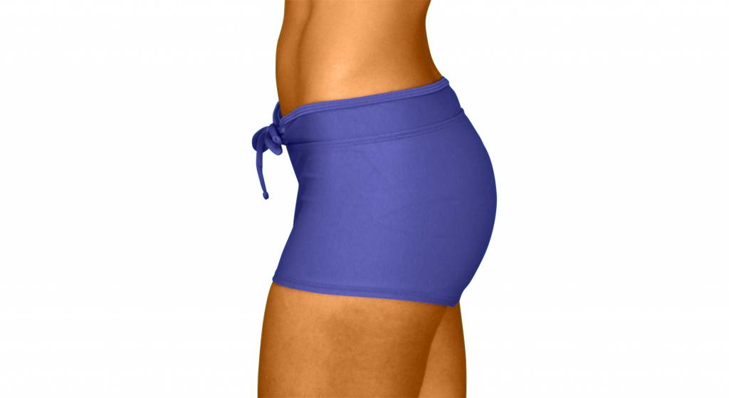 Pualani Hot Pant Blue Violet Solid