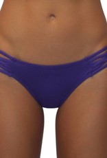 Pualani Skimpy Love With Braided Sides Purple Solid