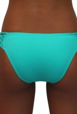 Pualani Scoop With Side Strings Sea Green Solid