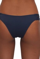 Pualani Skimpy Love With Braided Sides Navy Solid