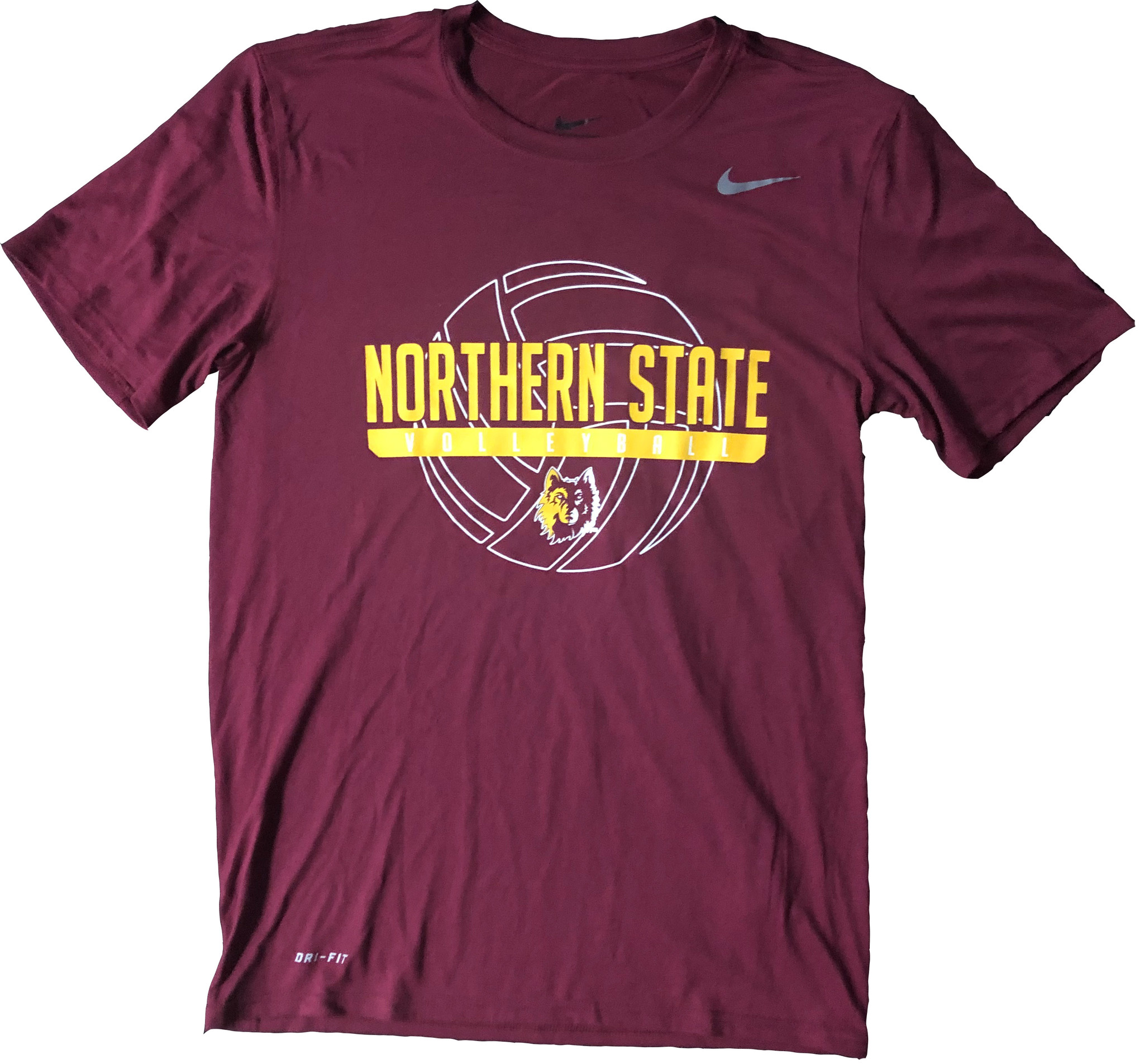 nike dri fit maroon