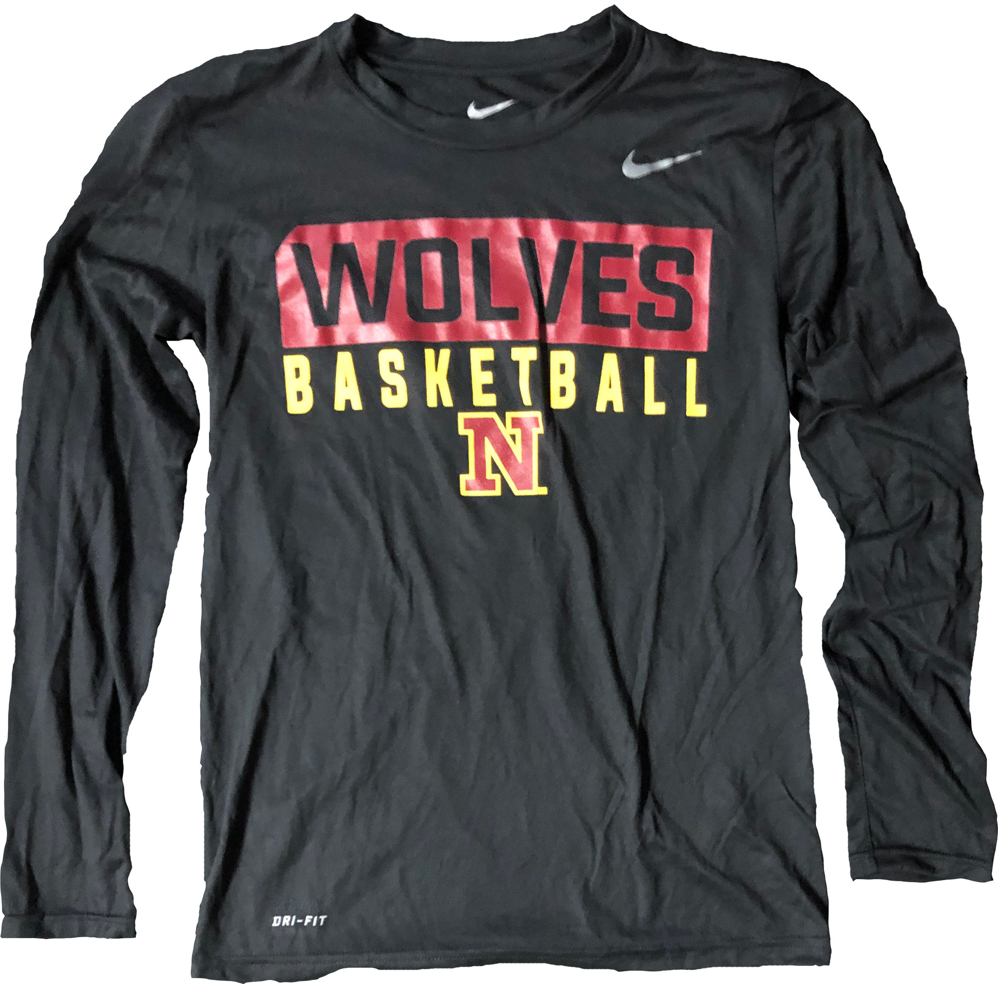nike basketball dri fit long sleeve