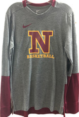 Nike Gray Long Sleeve N Basketball