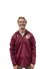Nike Maroon- Half Zip Wolfhead