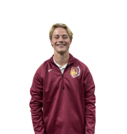 Nike Maroon- Half Zip Wolfhead