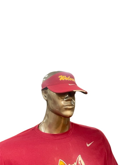 Nike Maroon Wolves Visor
