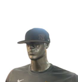 Nike Black N Baseball Hat (snap back)