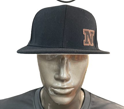 Nike Black N Baseball Hat (snap back)