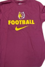 Football Maroon T shirt
