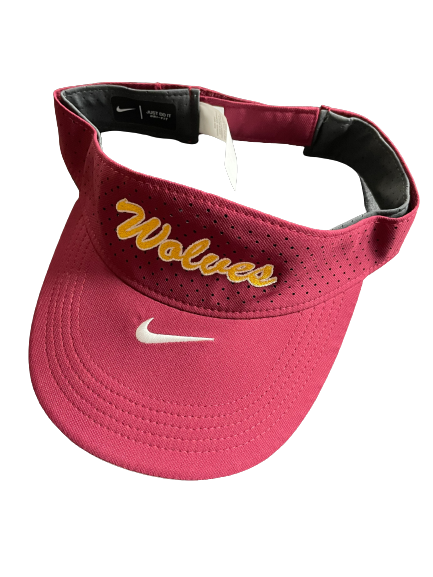 Nike Maroon Wolves Visor