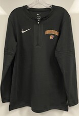 Nike Black 1/4 Zip Wolf Head Long Sleeve
