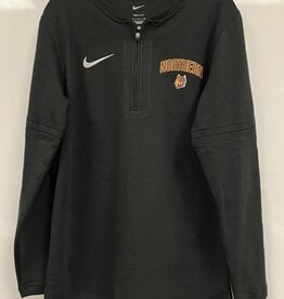 Nike Black 1/4 Zip Wolf Head Long Sleeve