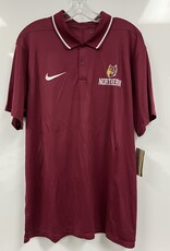 Nike Maroon Polo Northern Wolf Head Mens