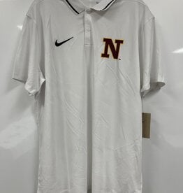 Nike White Polo "N" Mens