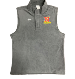 Anthracite "N" Athletics Fleece Vest