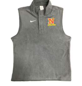 Nike Anthracite "N" Athletics Fleece Vest