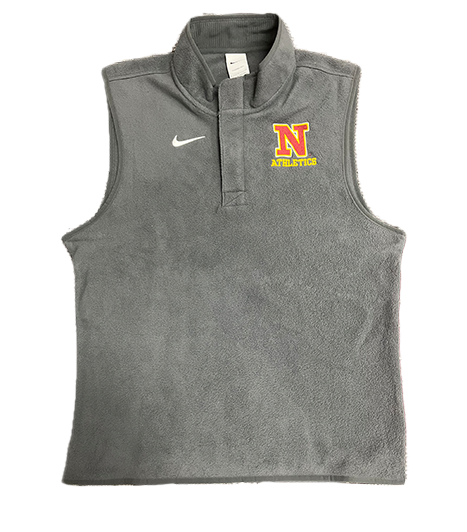 Nike Anthracite "N" Athletics Fleece Vest