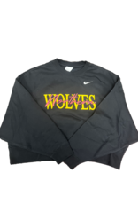 Nike Black Wolves Crop Crew Women's