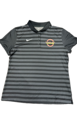 Nike Black Women's Striped Polo
