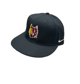 Nike Black Wolfhead Snapback Hat