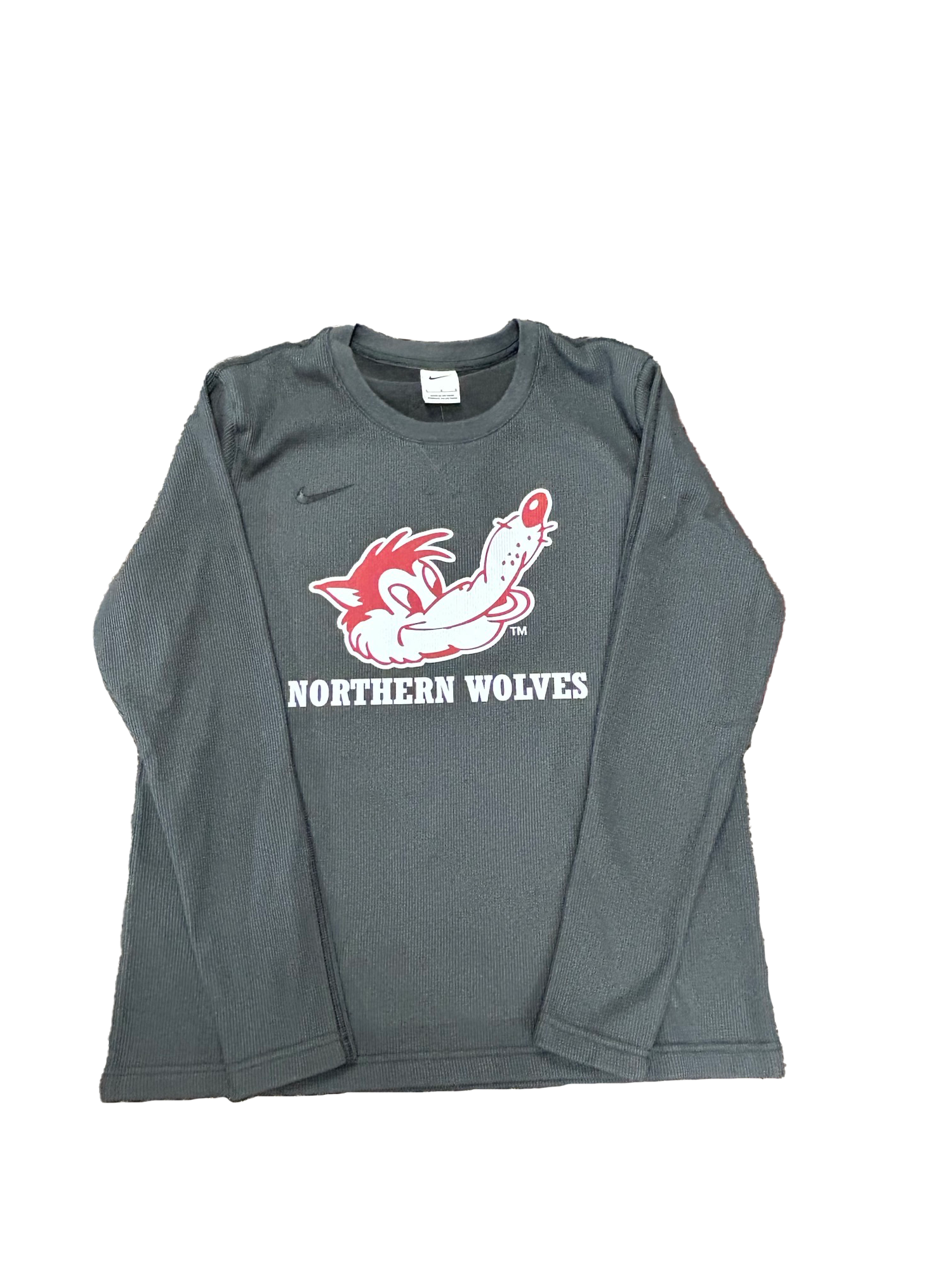 Nike Women's Anthracite Waldo Waffle Crew