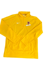 Nike Gold Men's Wolves 1/4 Zip Hood