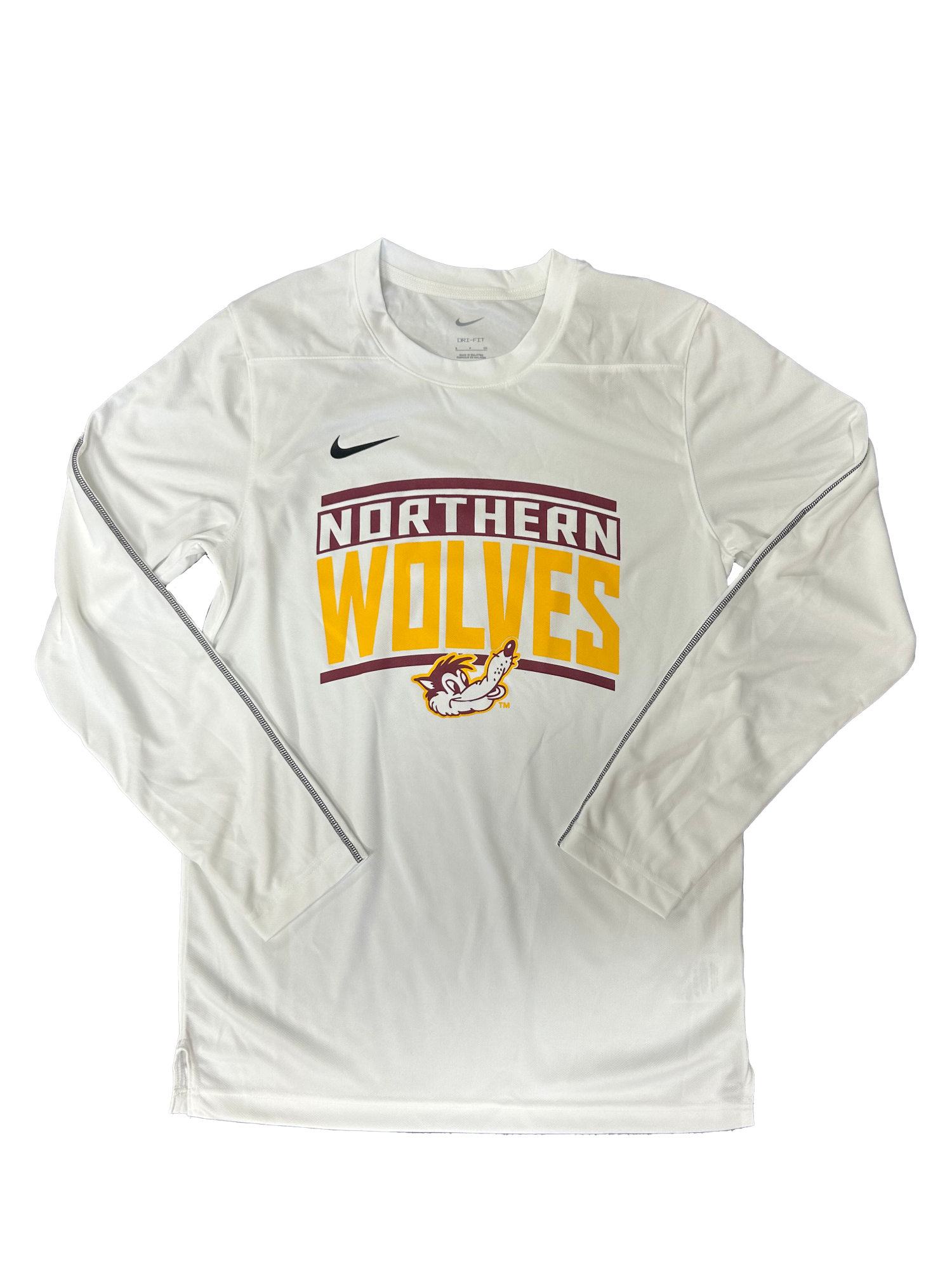 Nike Men's White Waldo Long Sleeve