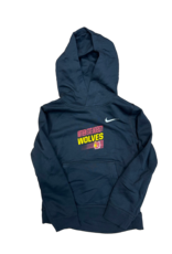 Nike Youth Black NSU Wolves Hoodie