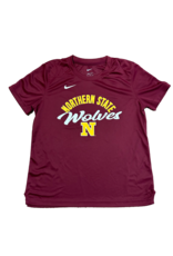 Nike Women's Maroon Northern State SS