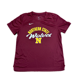 Nike Women's Maroon Northern State SS